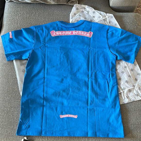 Chrome Hearts Scroll Tee Pocket Tee NEW - Picture 3 of 8